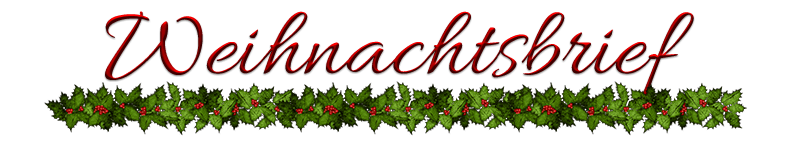 Weihnachtsbrief